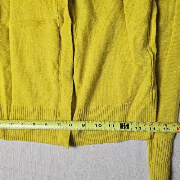 Banana Republic Women’s Yellow Wool Crew Neck Sweater Size‎ XS Pre-Owned - Picture 4 of 11
